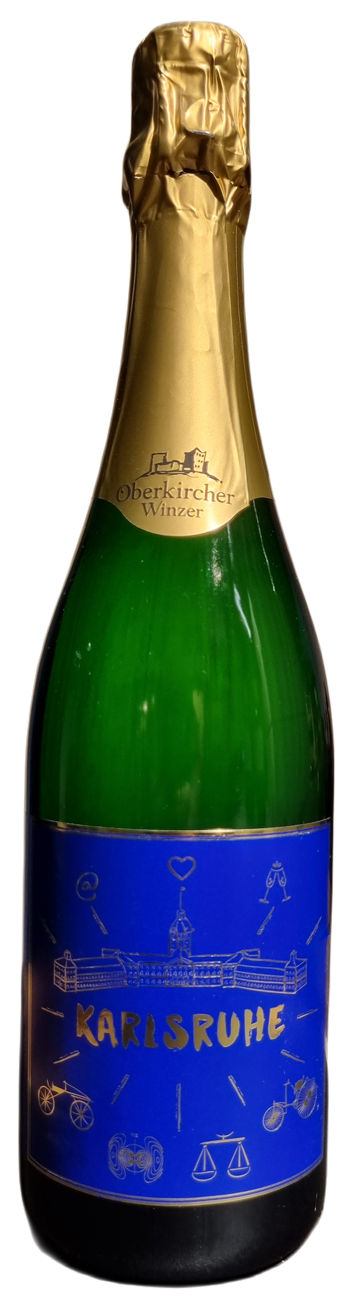 Riesling Sekt trocken Edition "Bewegende Meilensteine aus Karlsruhe"